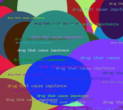drug that cause impotence